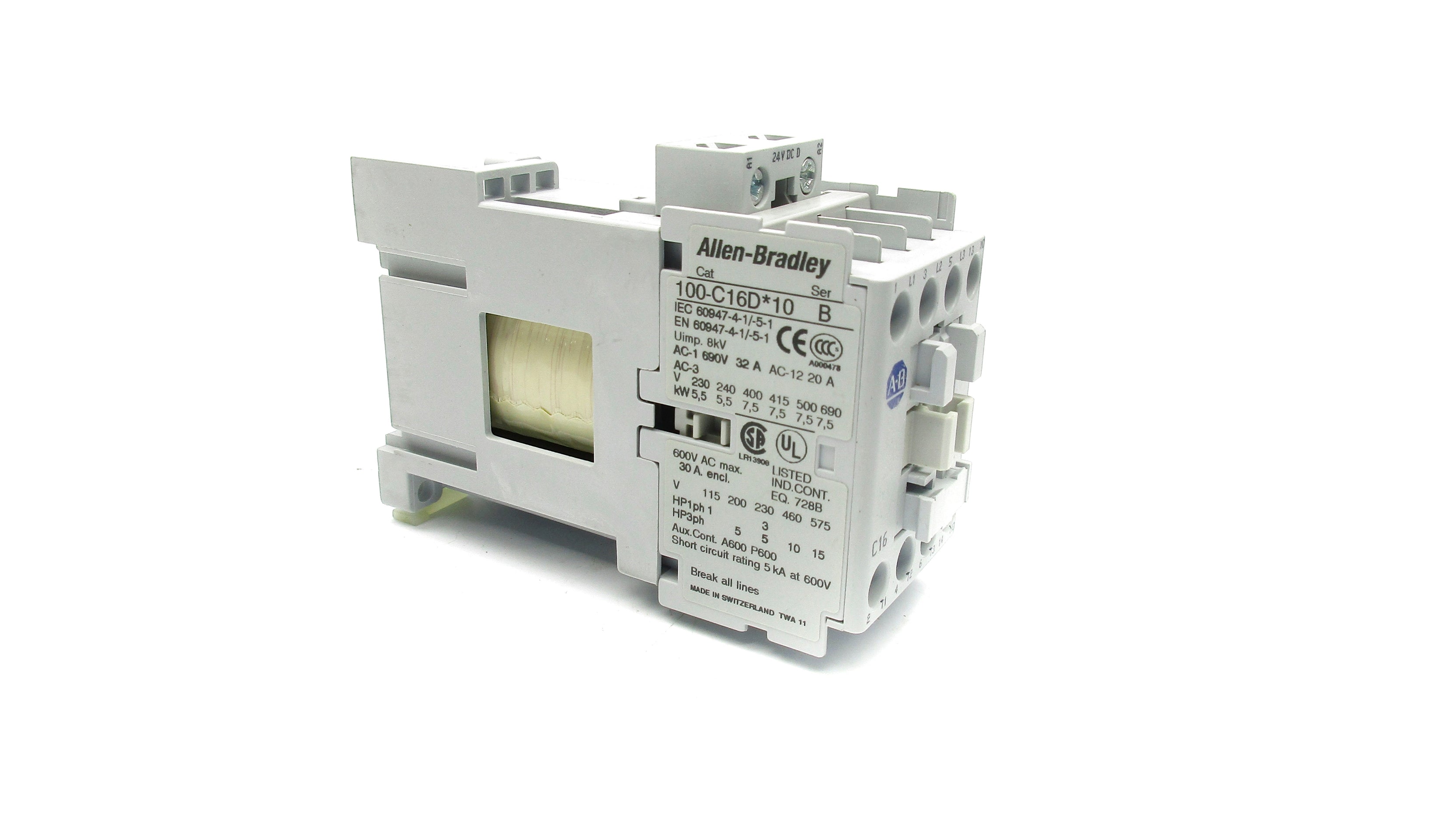 INDUSTRIAL SPARE PART 100-C16DJ10 SER. B 24VDC 32A (BR/WH) NSMP