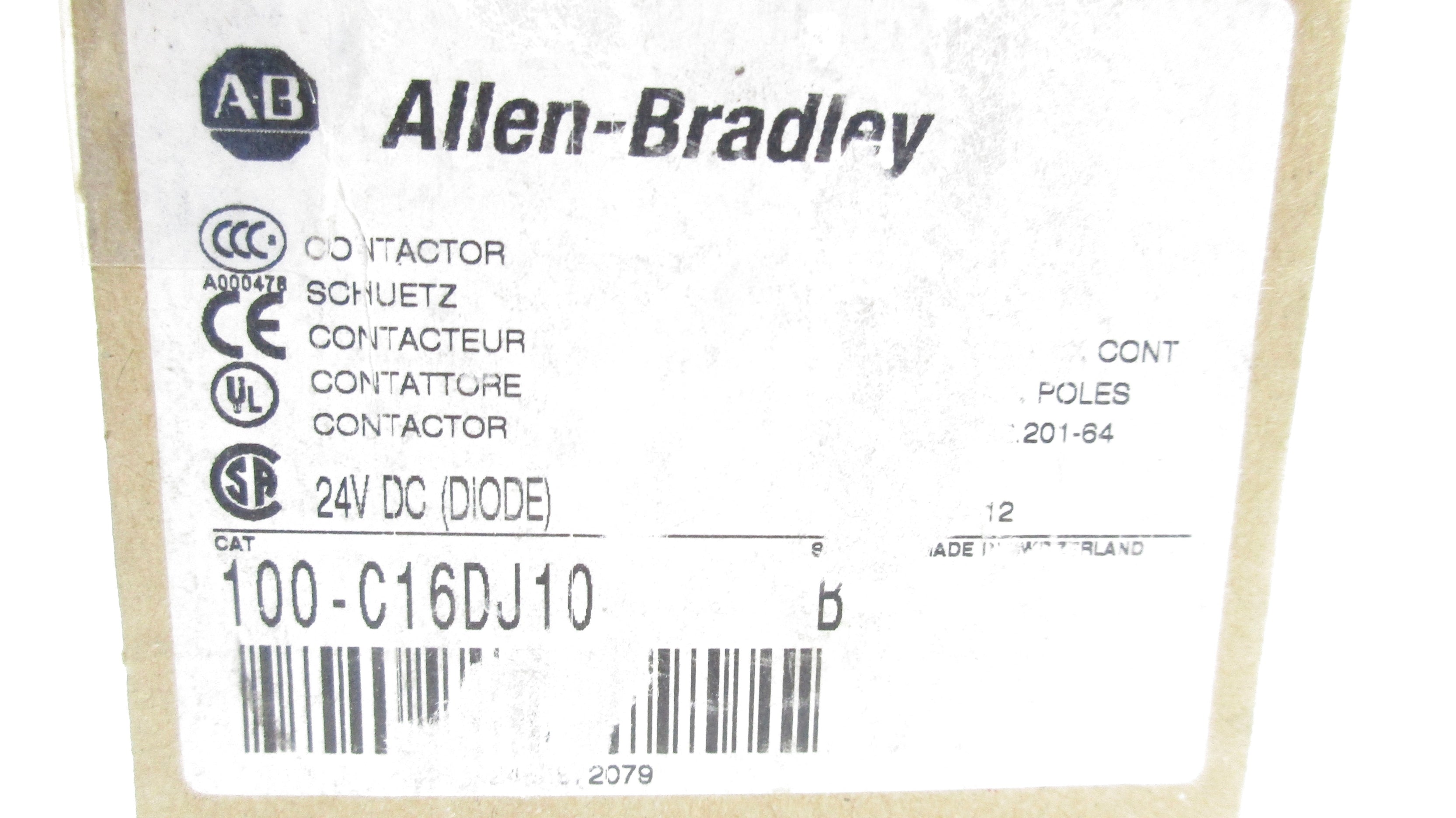 INDUSTRIAL SPARE PART 100-C16DJ10 SER. B 24VDC 32A (BR/WH) NSMP