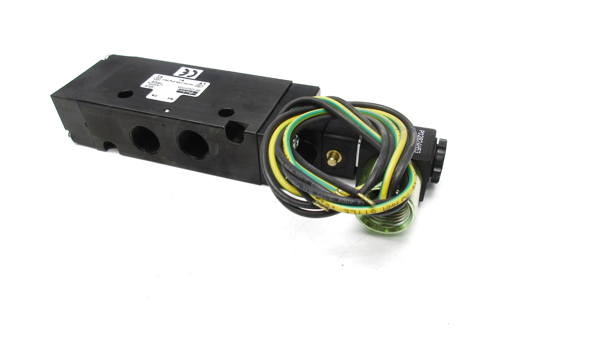 PARKER B612ADH53A 120V 145PSI 3/8" NSMP
