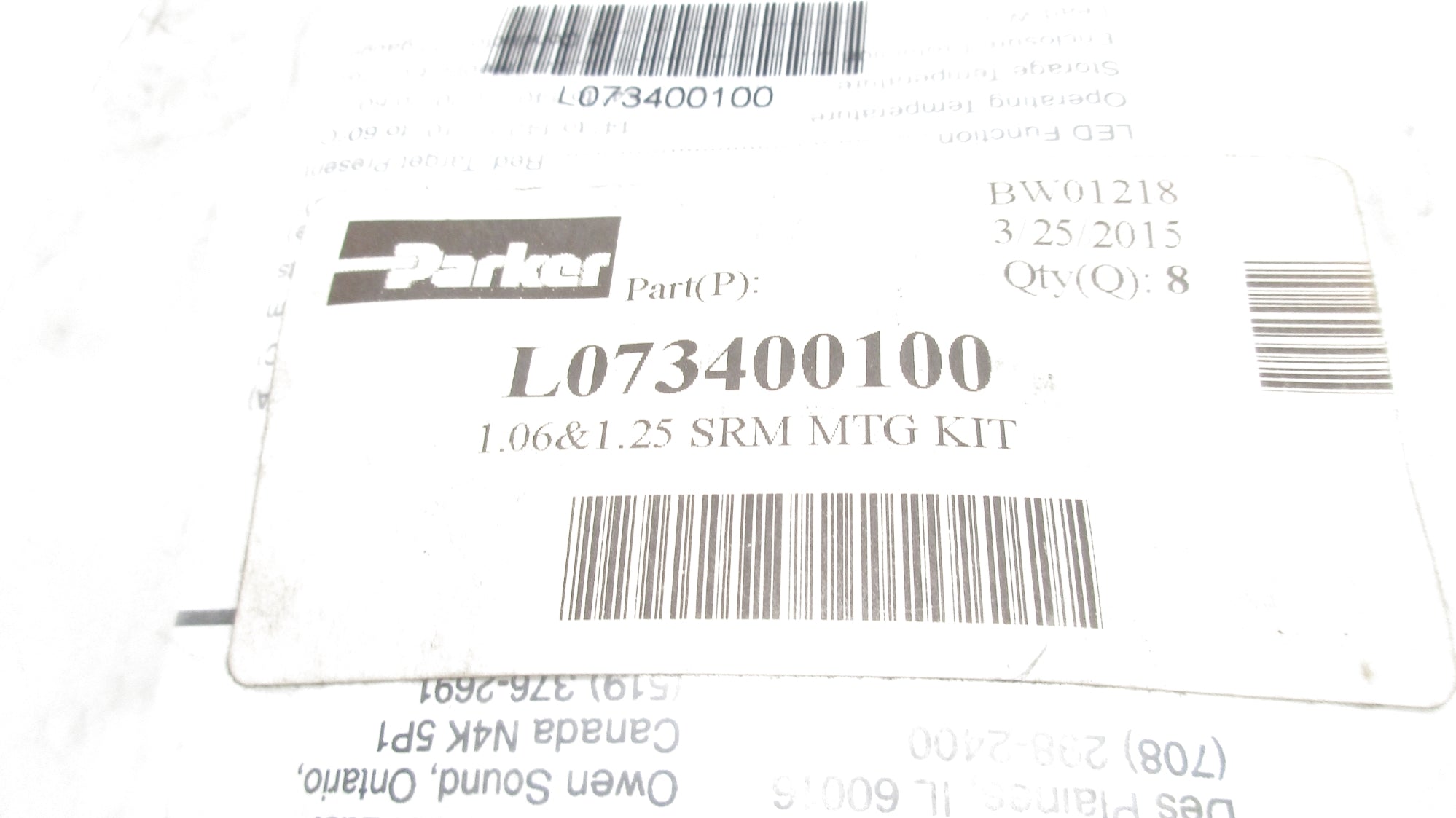 PARKER L073400100 NSMP