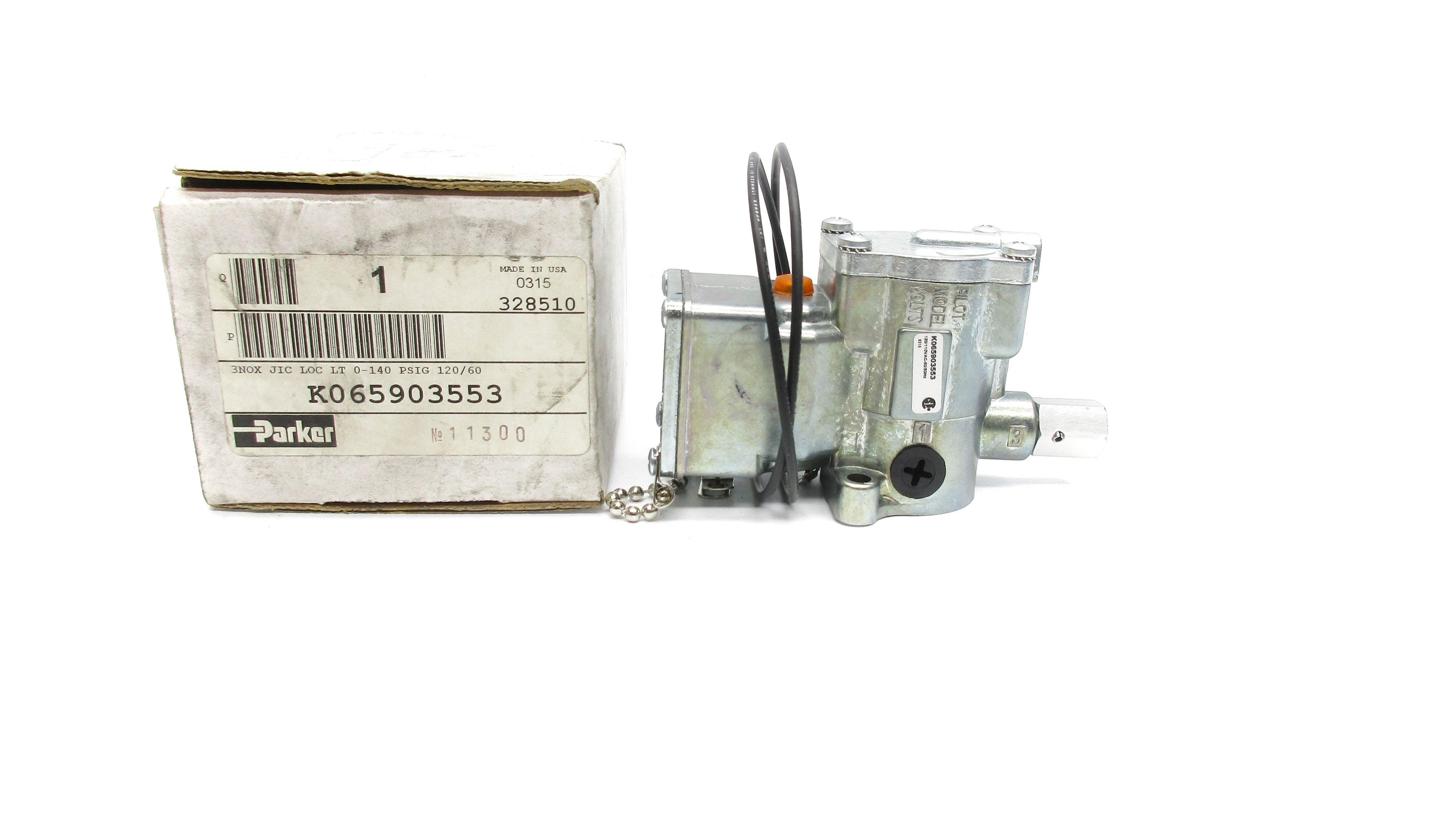 PARKER K065903553 110/120VAC 0-140PSI NSMP