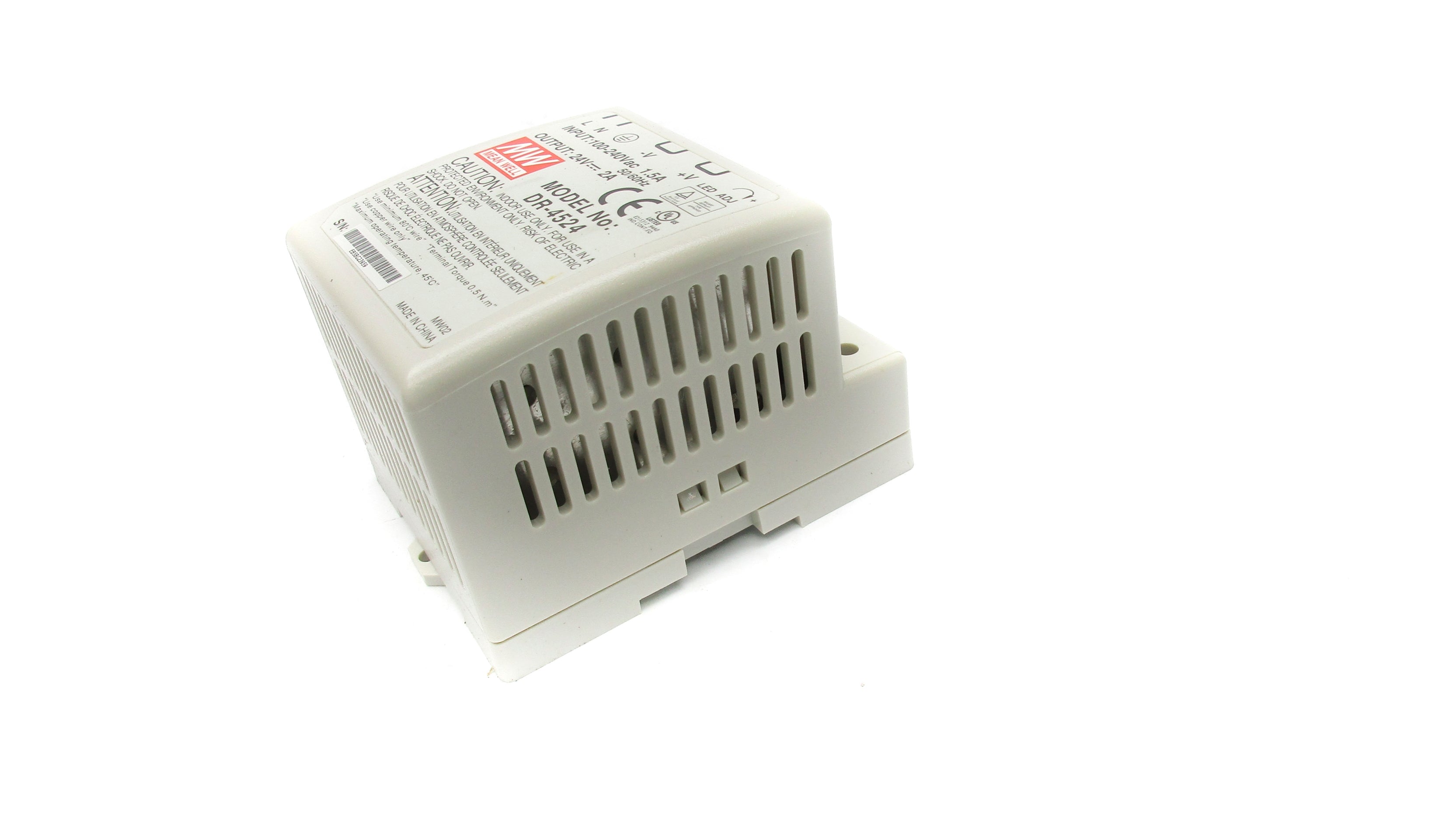 MEAN WELL DR-4524 100-240VAC 1.5A NSNP