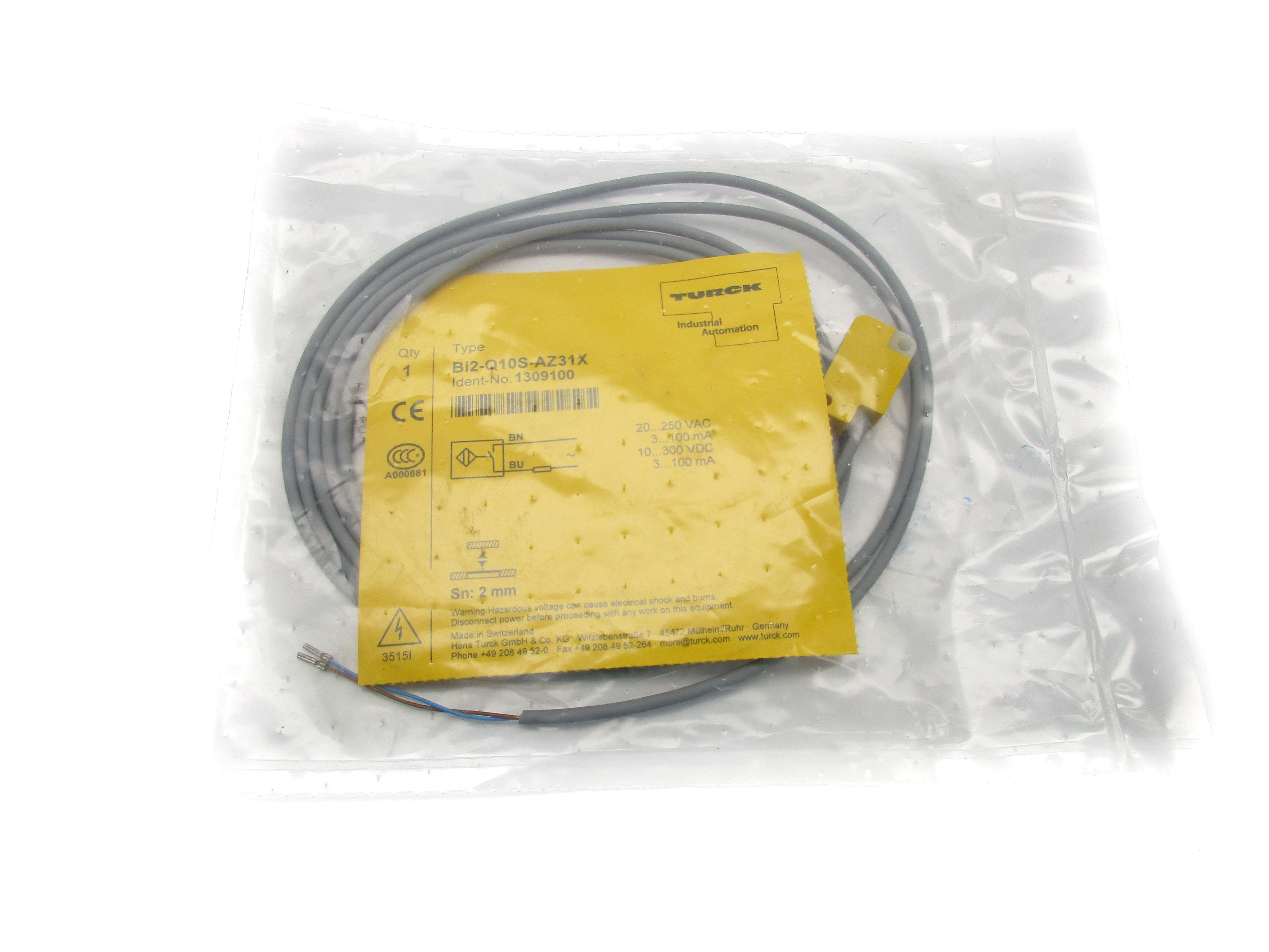 TURCK BI2-Q10S-AZ31X 1309100 20-250VAC NSMP