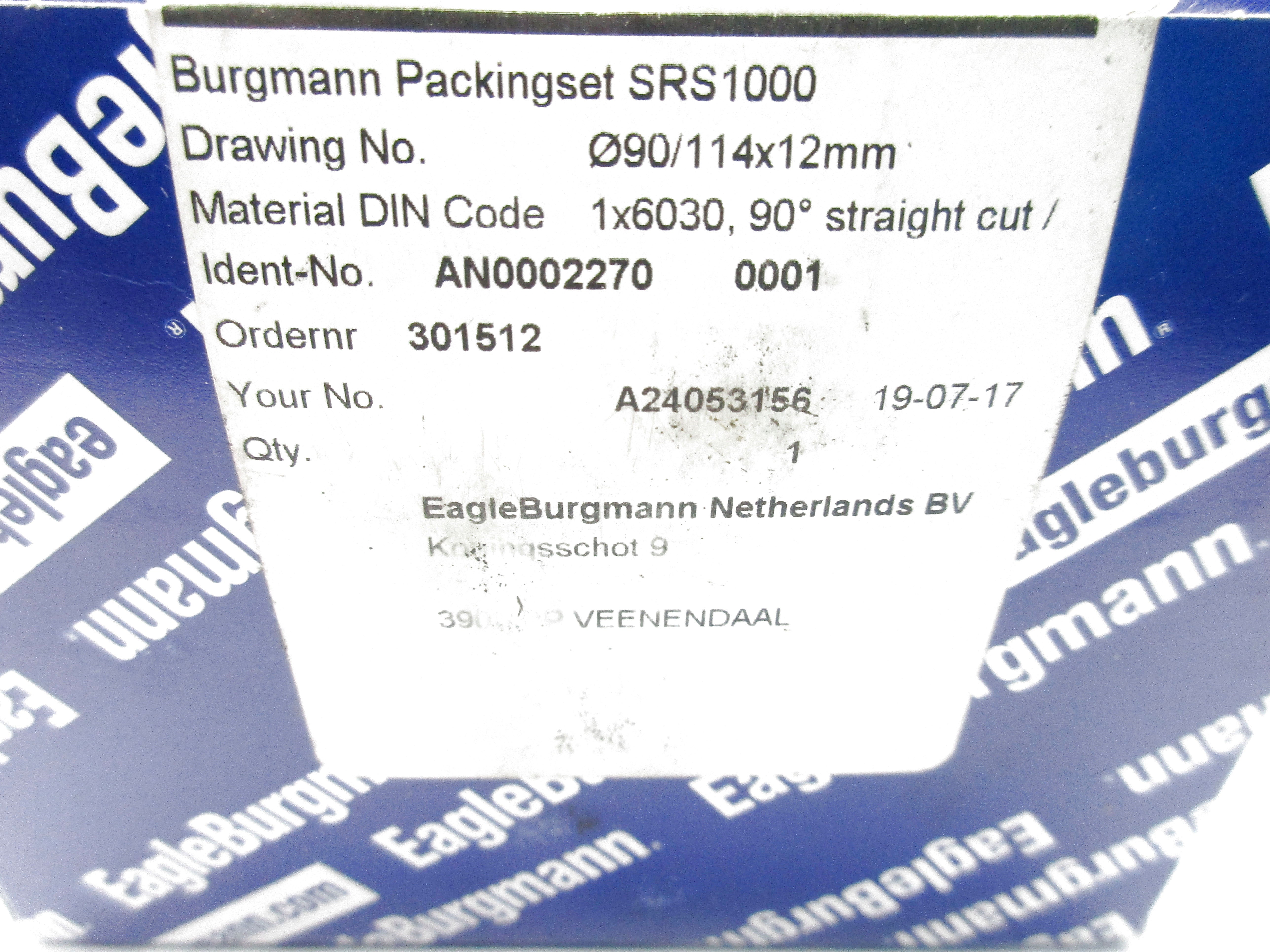 EAGLE BURGMANN AN0002270 NSFS