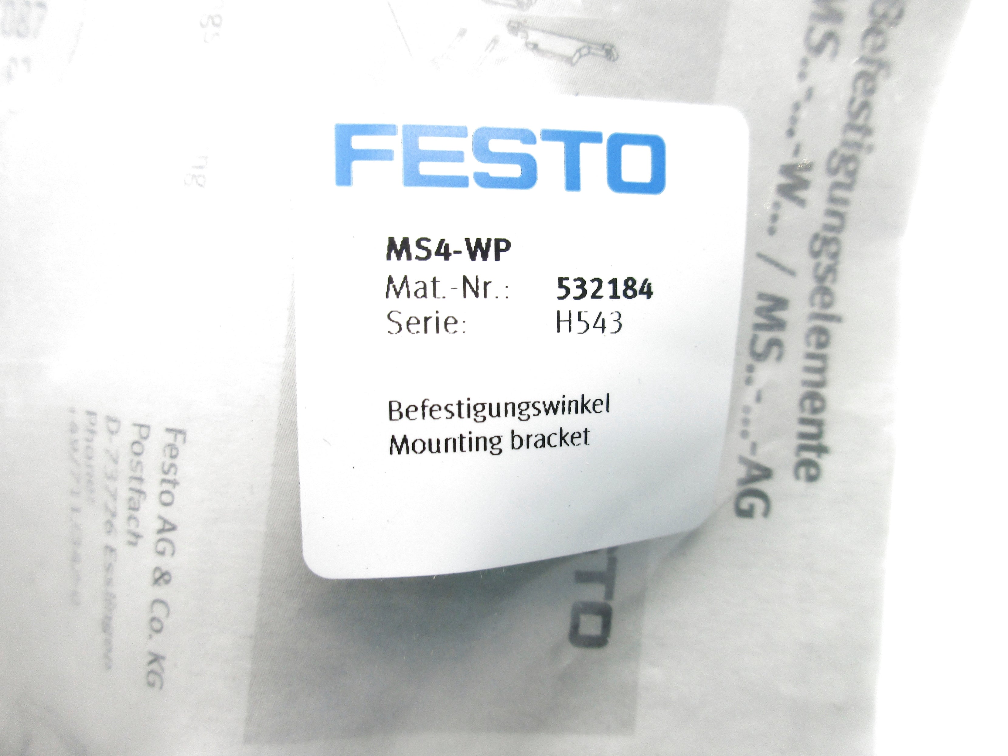 FESTO MS4-WP 532184 NSMP