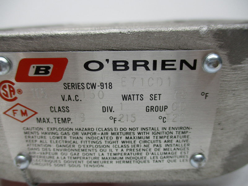 O'BRIEN CW-918 E71CD1  NSNP