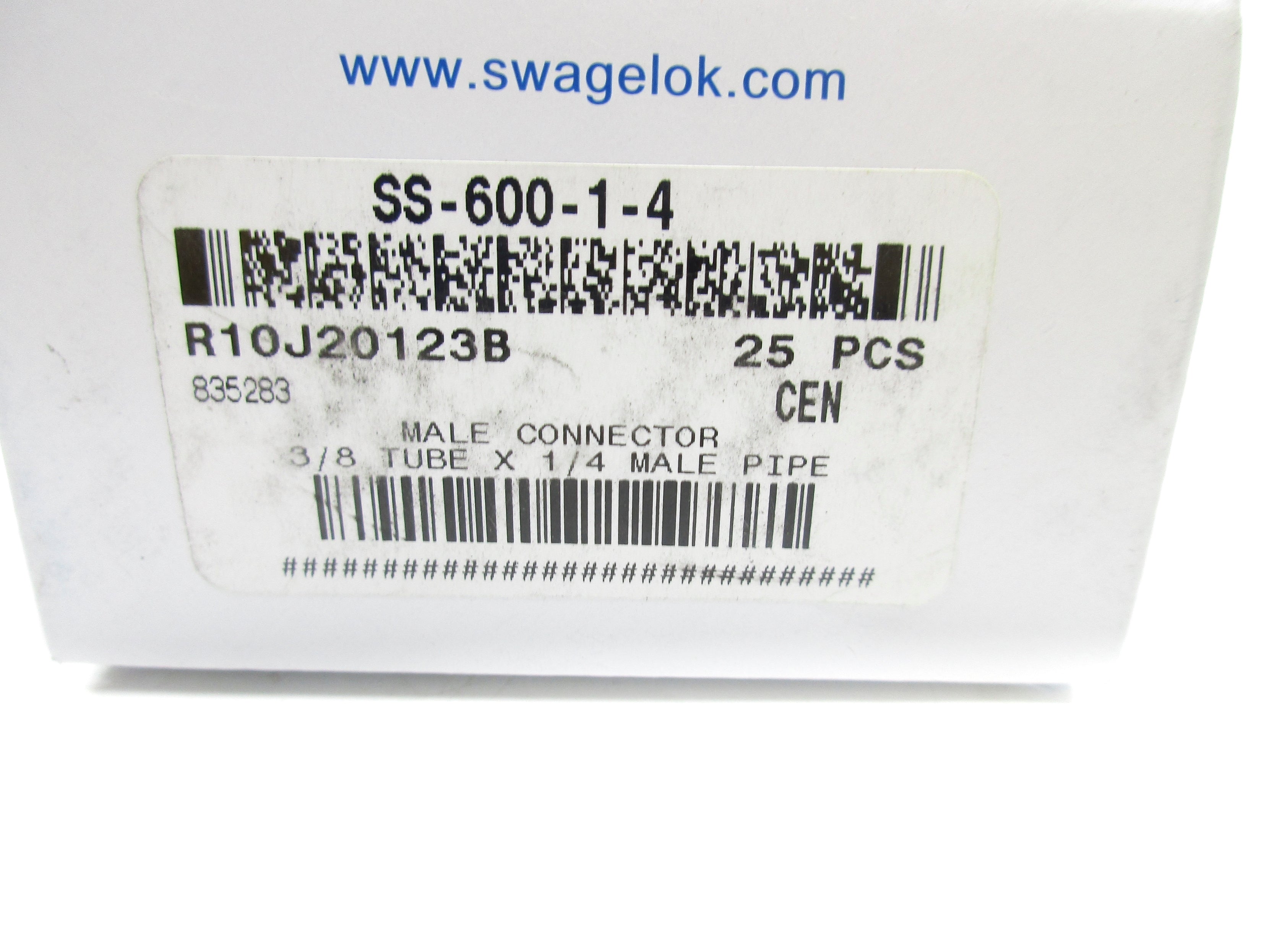 SWAGELOK SS-600-1-4 (PKG OF 25) NSMP
