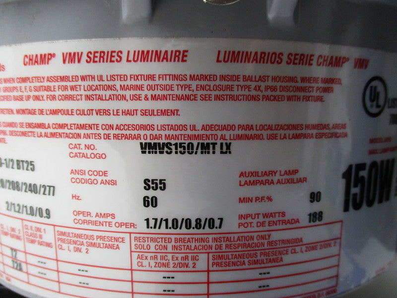 COOPER VMVS150/MTLX (AS PICTURED) NSNP