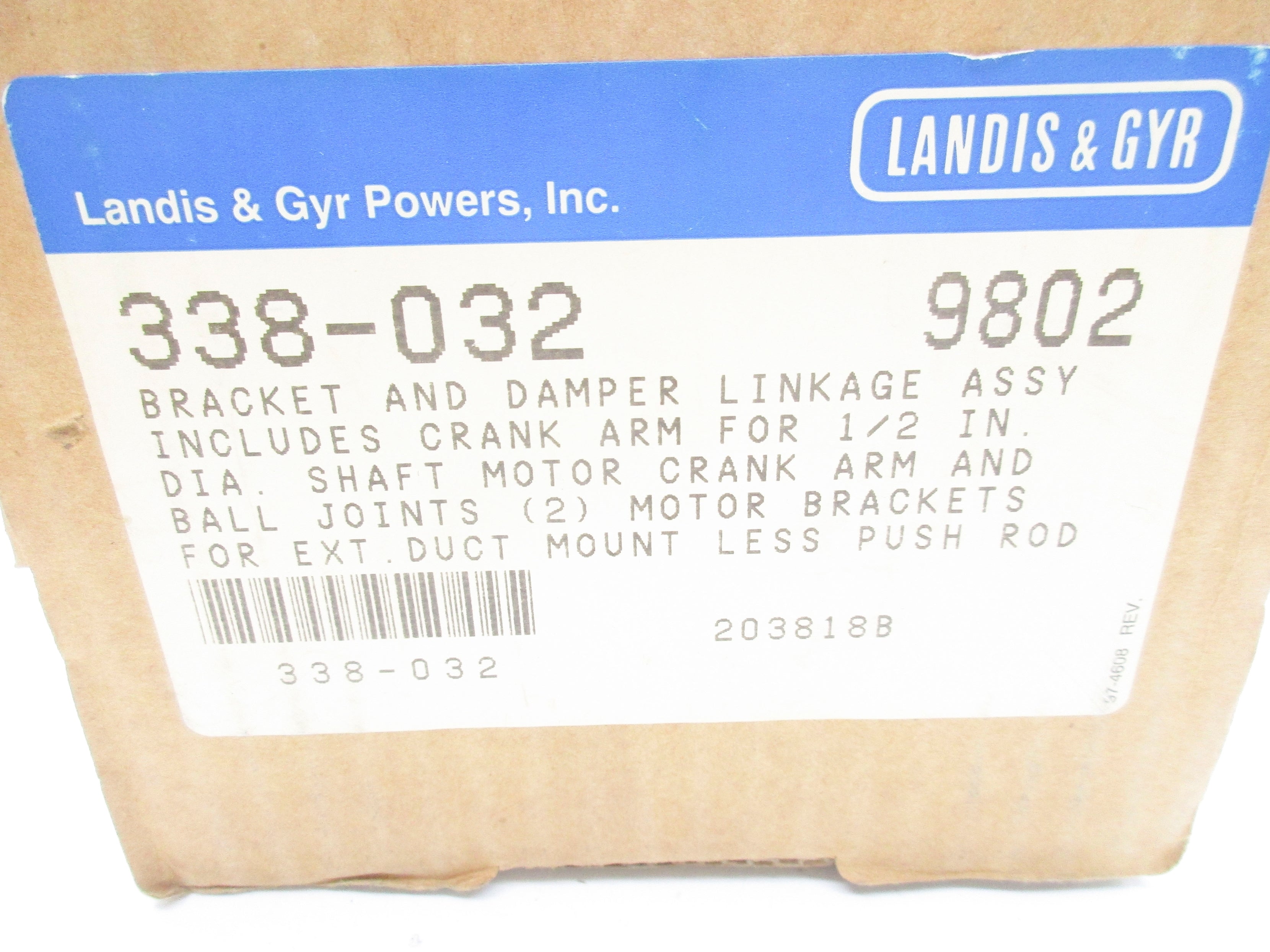 LANDIS & GYR 338-032 9802 NSMP