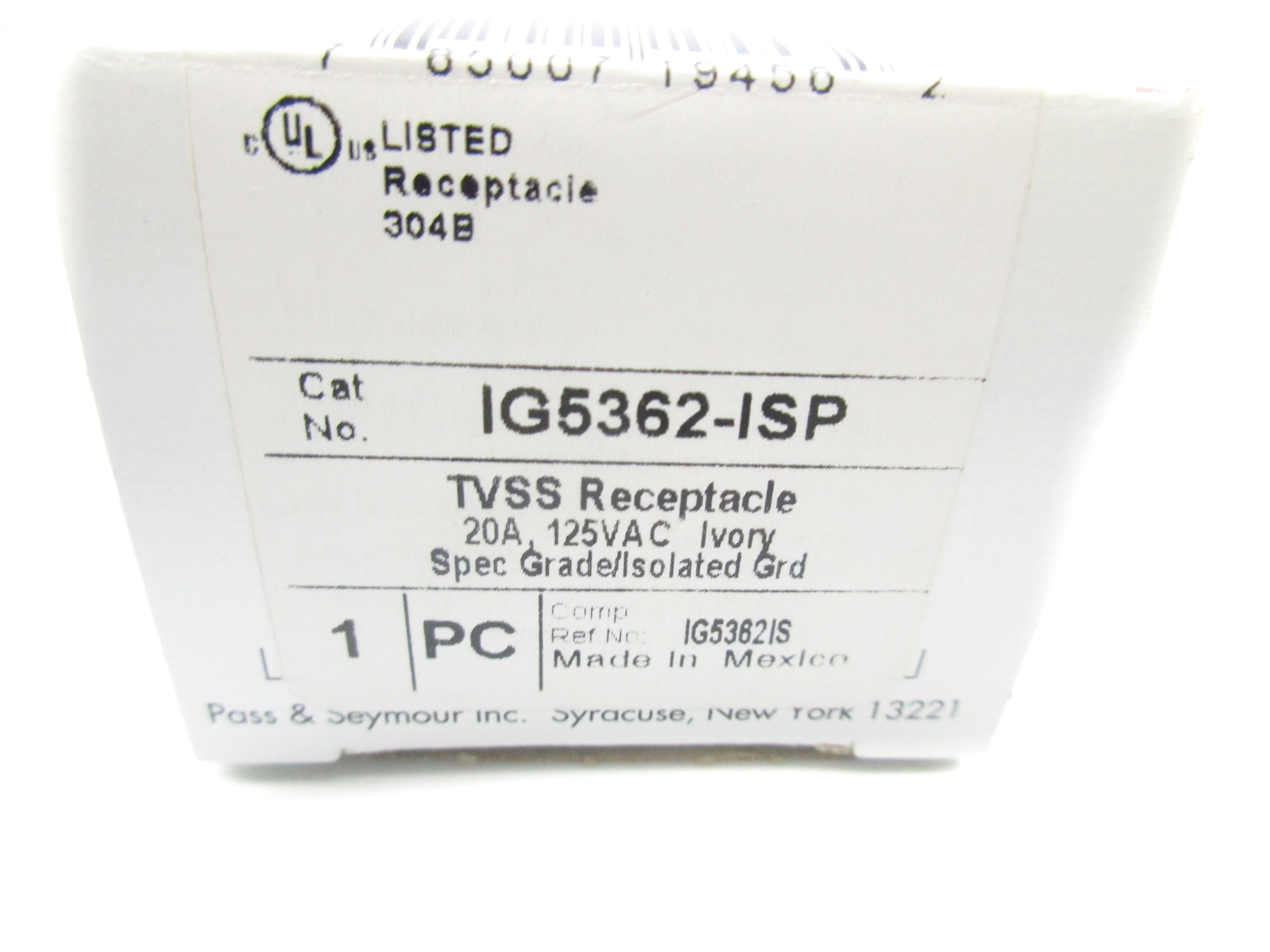 PASS & SEYMOUR IG5362-ISP NSMP