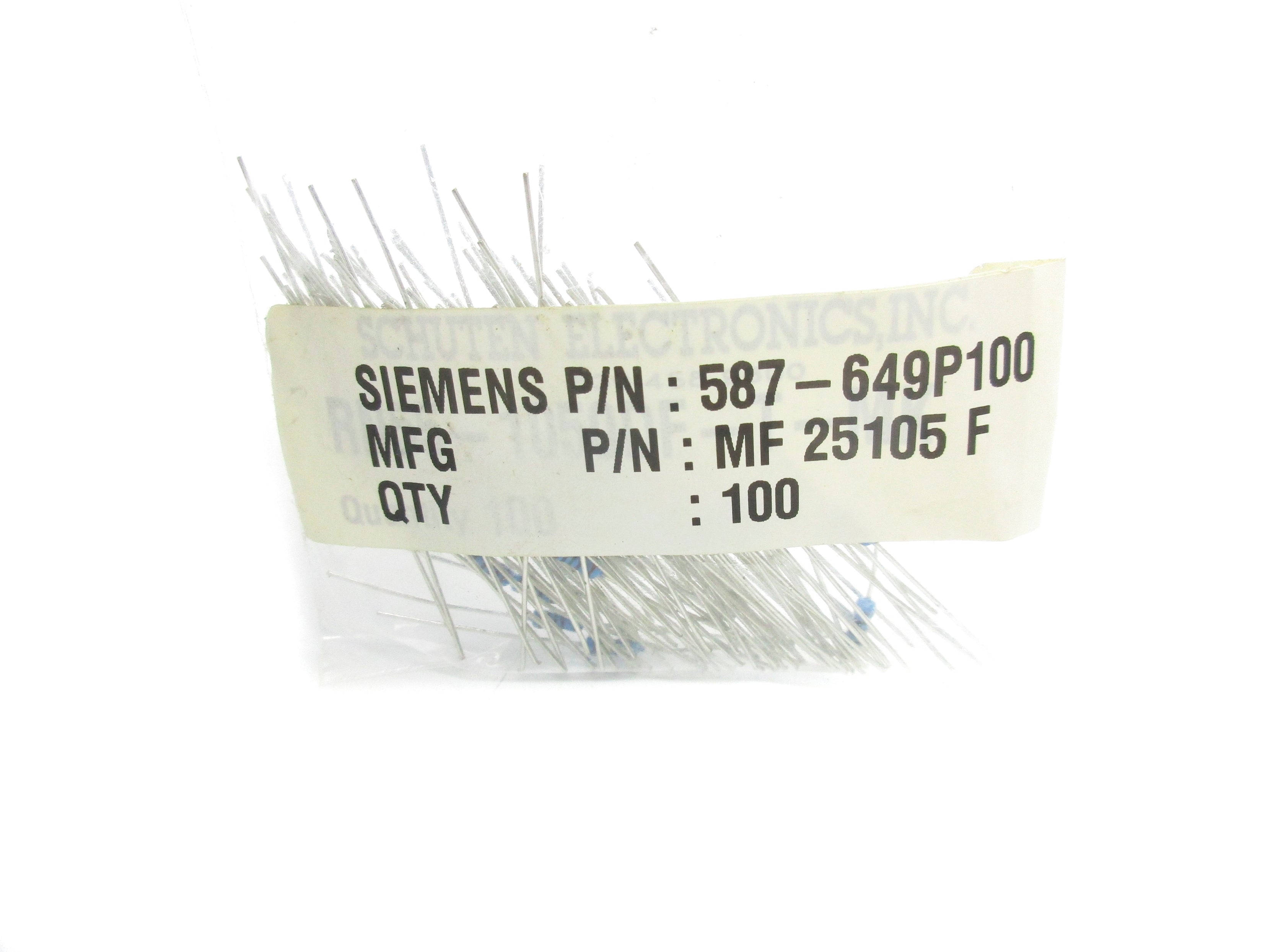 SIMENS 587-649P100 (PKG OF 100) NSMP