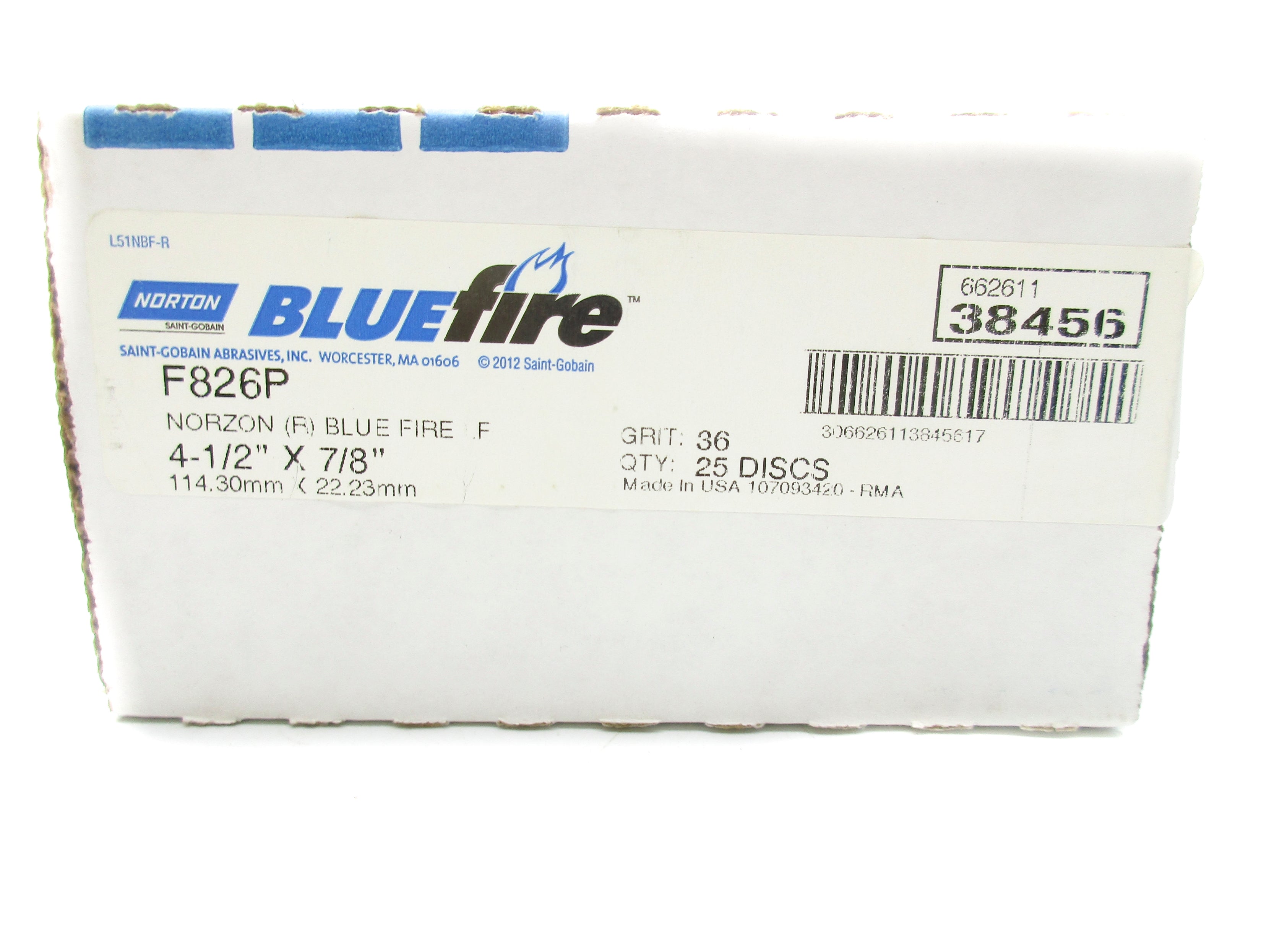 BLUE FIRE F826P (PKG OF 25) NSFS