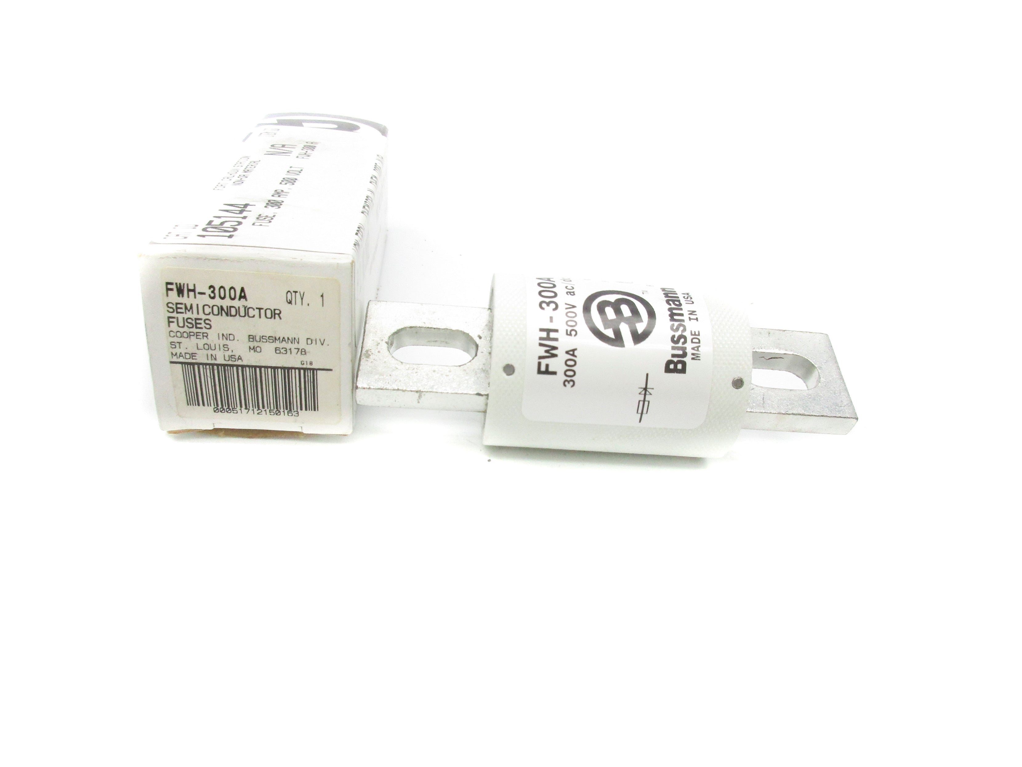 BUSSMANN FWH-300A 500VAC/DC 300A (WH/WH) NSMP