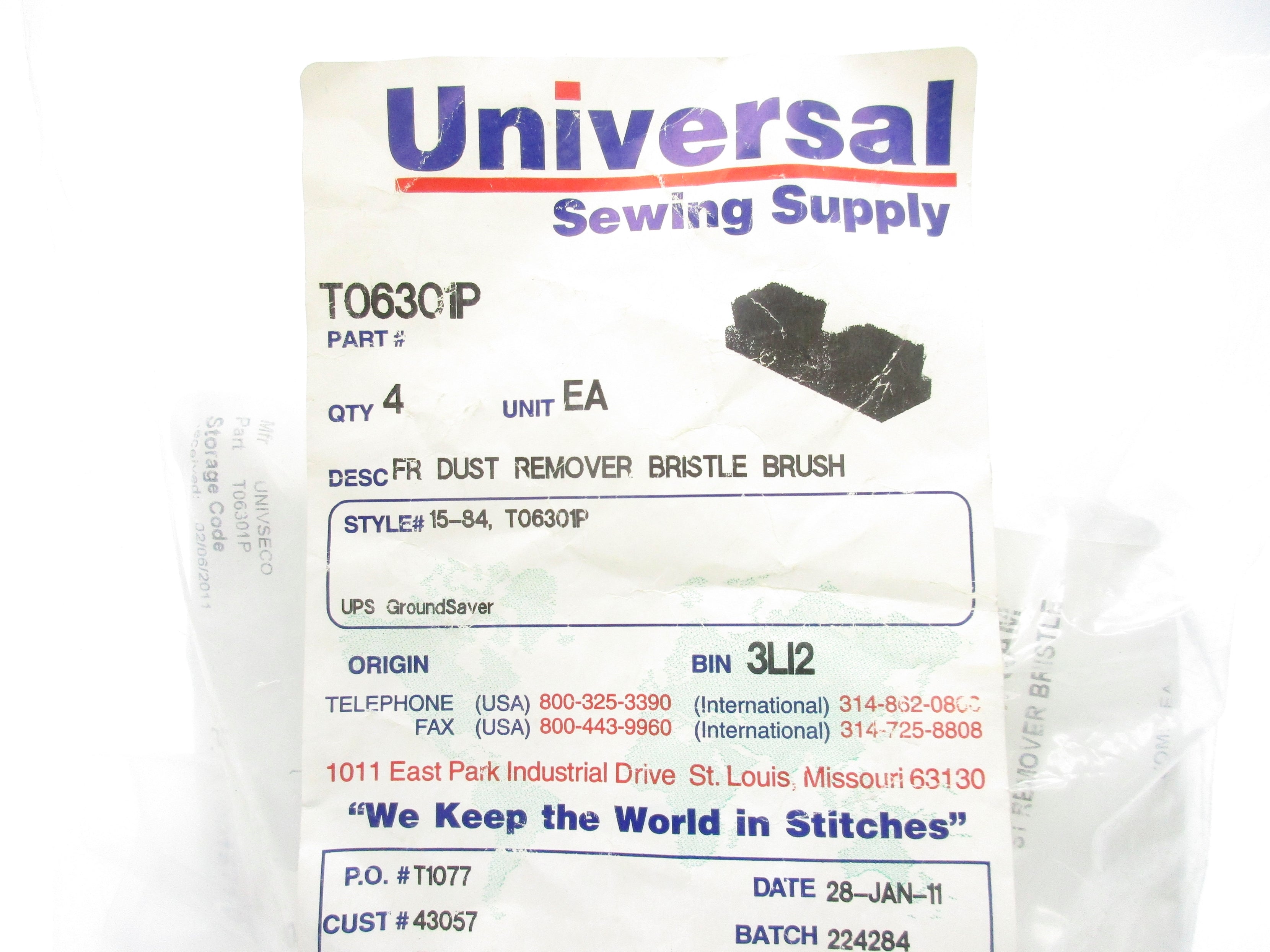 UNIVERSAL SEWING SUPPLY T06301P (PKG OF 4) NSMP
