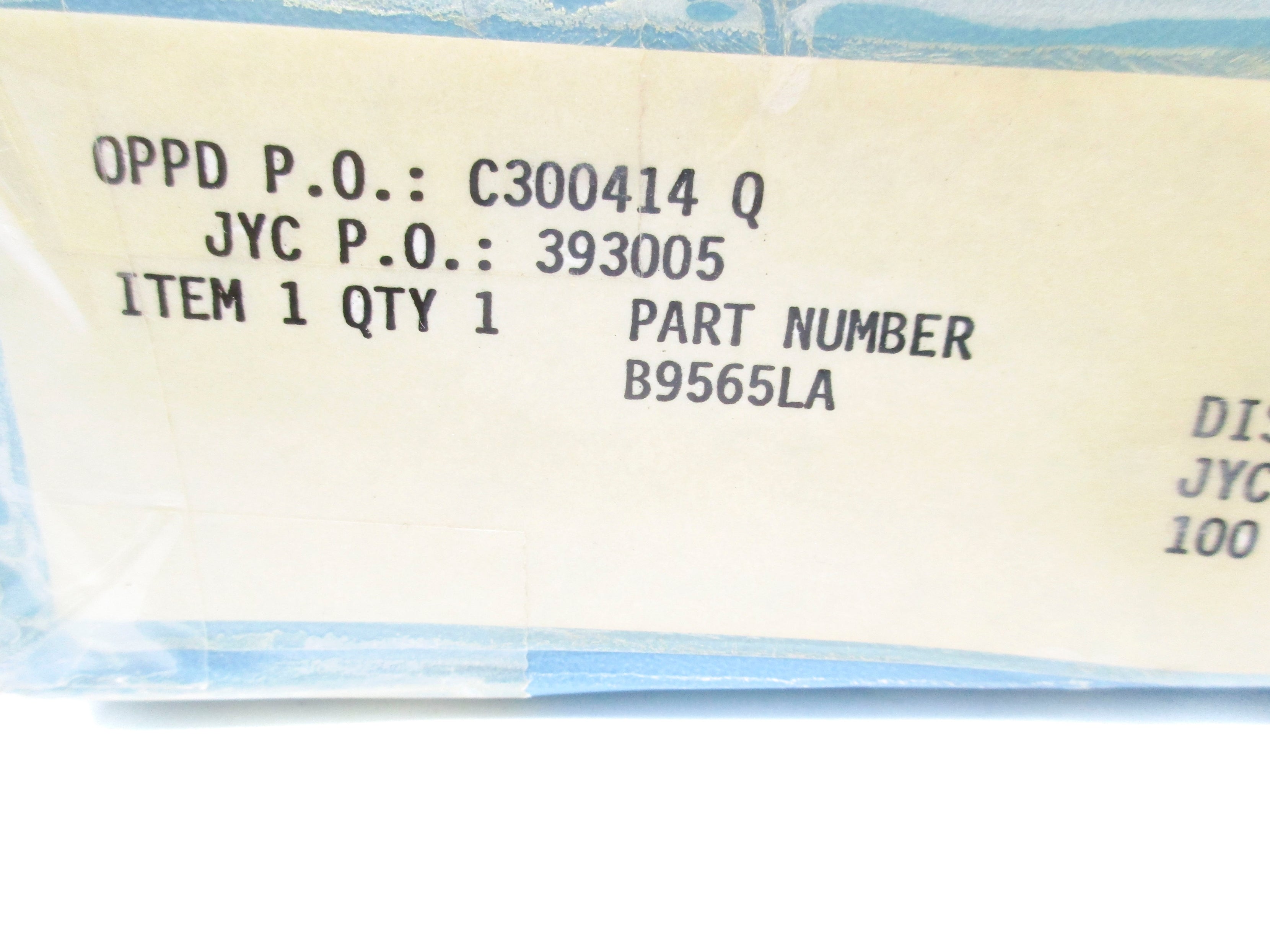 SPARE PART B9565LA NSMP