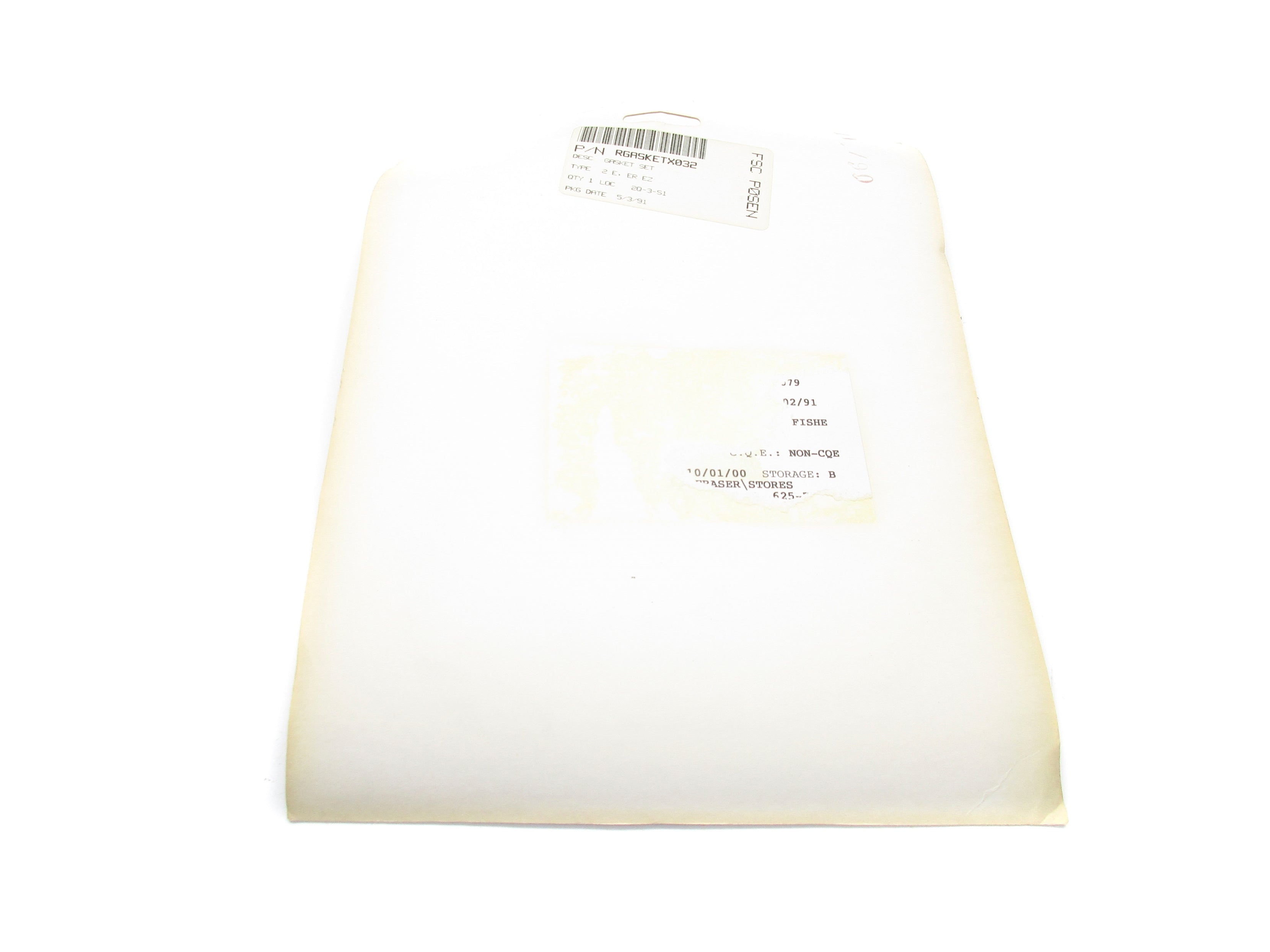 FISHER CONTROLS RGASKETX032 NSMP