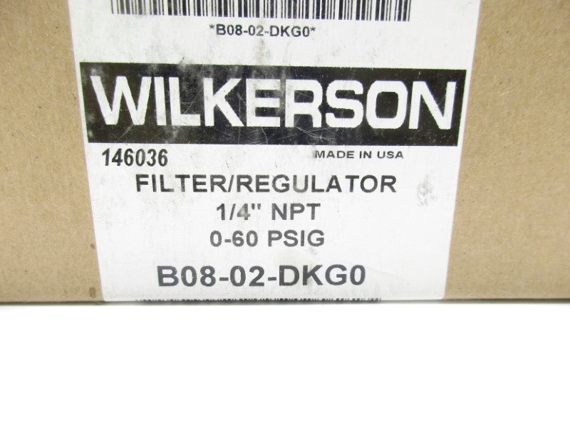 WILKERSON B08-02-DKG0 0-60PSI NSMP