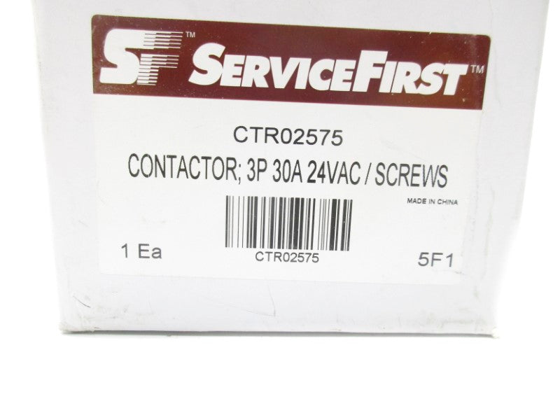 SERVICE FIRST CTR02575 24VAC NSMP