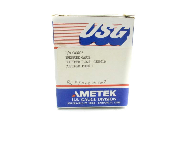 AMETEK 040402 0-30PSI NSMP