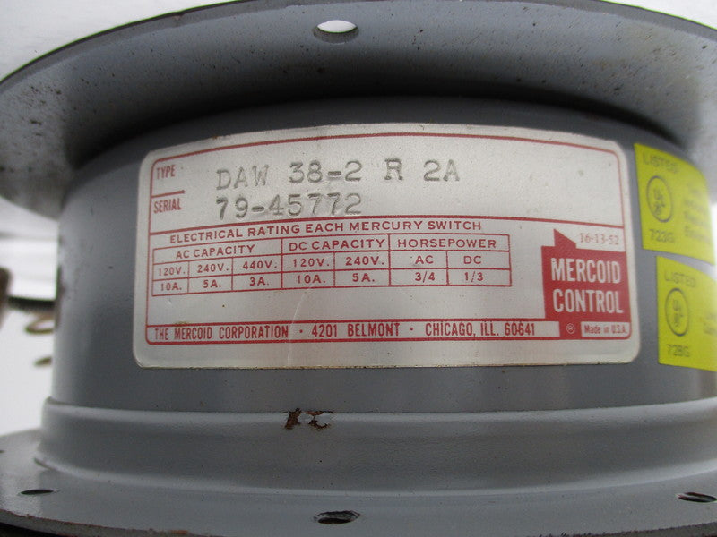 MERCOID CONTROL DAW-38-2-R-2A  NSNP