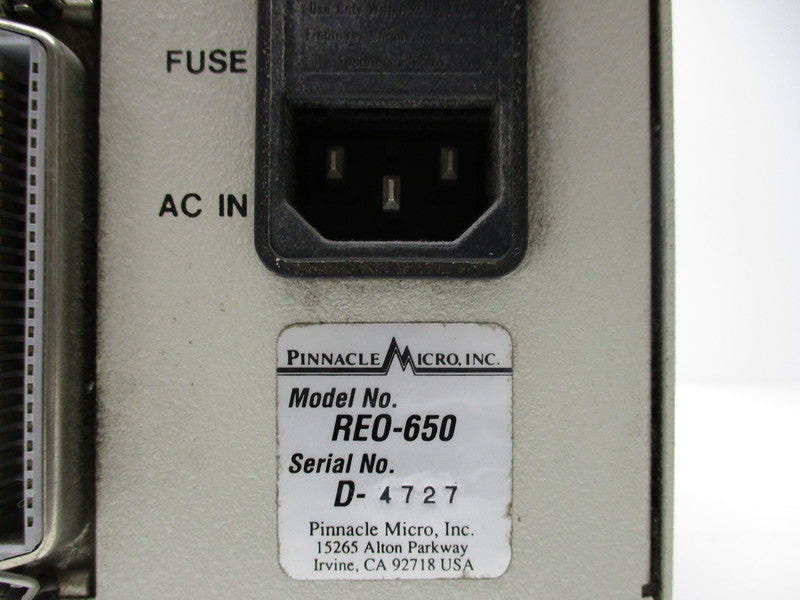 PINNACLE MICRO REO-650  NSNP