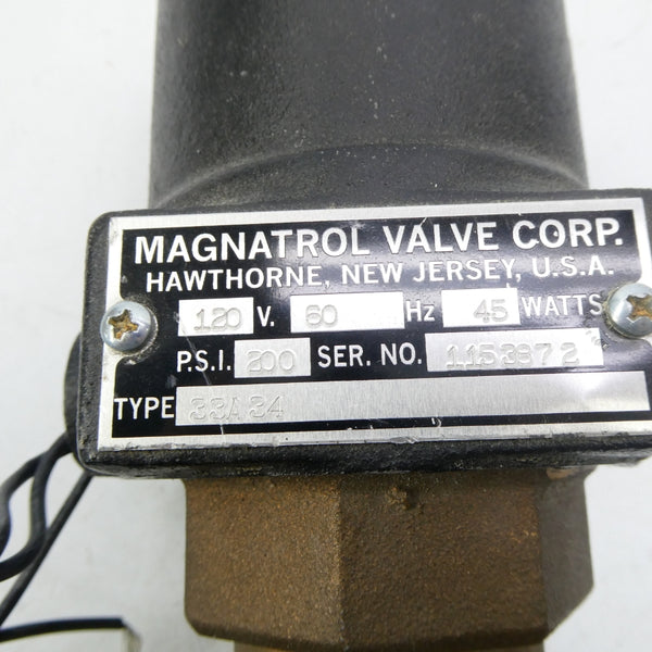 MAGNATROL 33A34 120V 200PSI NSNP