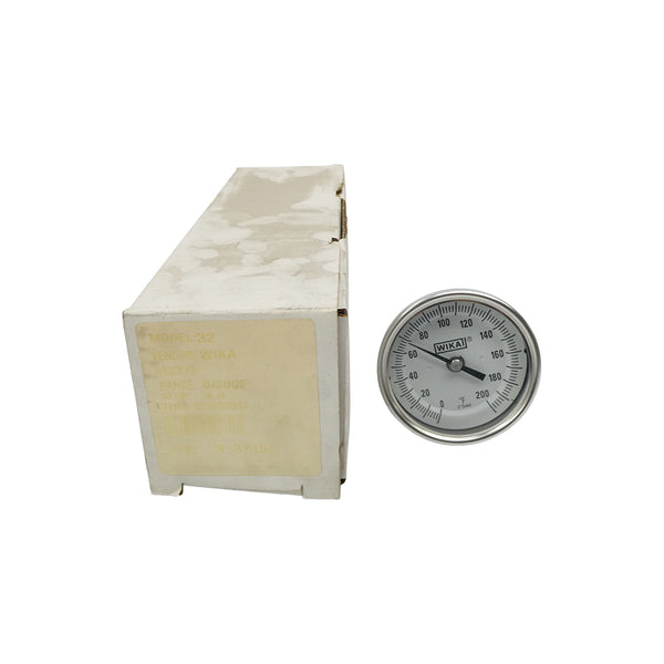 WIKA 32040D203G4 0-200'F NSMP