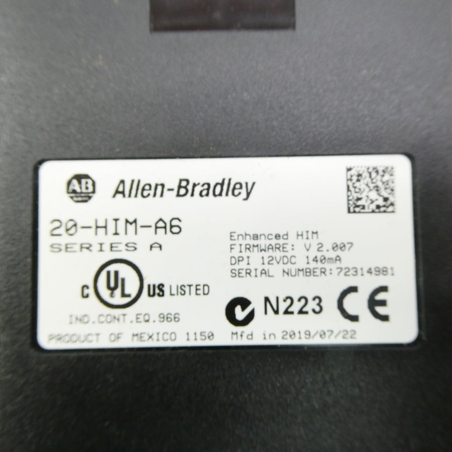 INDUSTRIAL SPARE PART 20-HIM-A6 SER. A F/W V2.007 12VDC NSMP