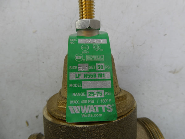 WATTS LFN55BM1-U 25-75PSI 3/4" NSMP