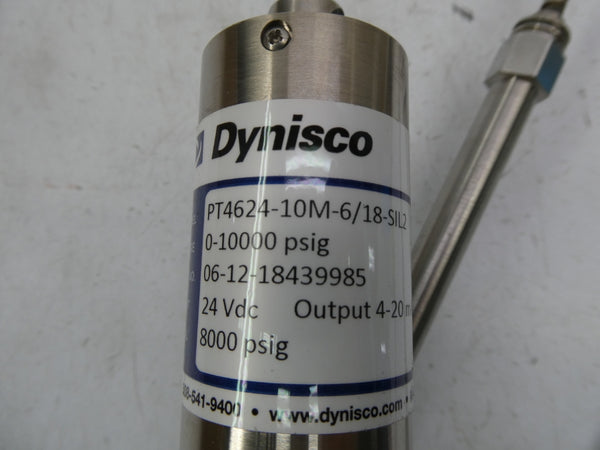 DYNISCO PT4624-10M-6/18-SIL2 24VDC 10000PSI NSMP