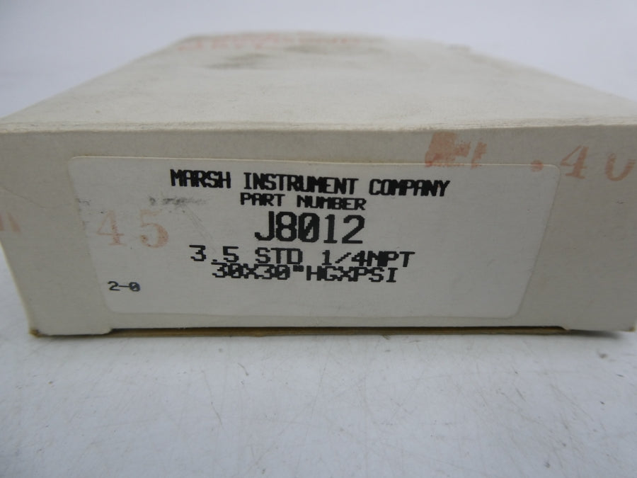 MARSH J8012 30PSI NSMP