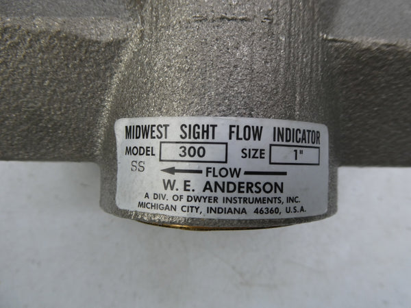W.E. ANDERSON SFI-300SS-1-G1-I2 NSMP