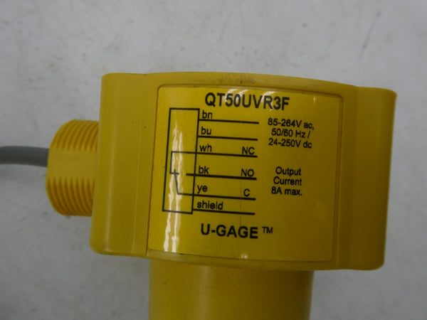 BANNER ENGINEERING QT50UVR3F 72182 85-264VAC NSMP