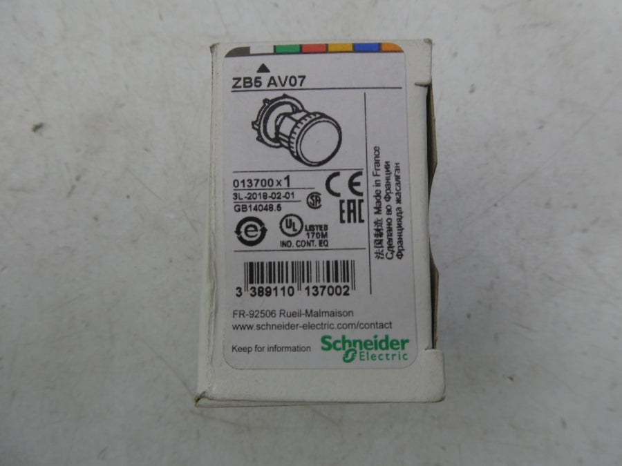SCHNEIDER ELECTRIC ZB5AV07 NSMP