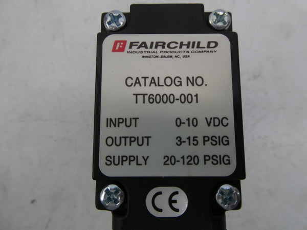 FAIRCHILD TT6000-001 0-10VDC 20-120PSI NSNP