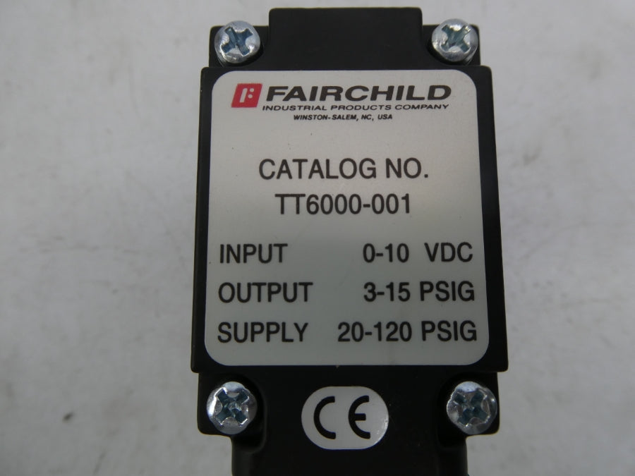 FAIRCHILD TT6000-001 0-10VDC 20-120PSI NSNP