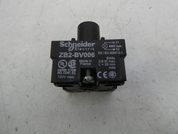 SCHNEIDER ELECTRIC ZB2BV006 120V NSMP