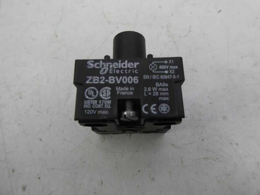 SCHNEIDER ELECTRIC ZB2BV006 120V NSMP