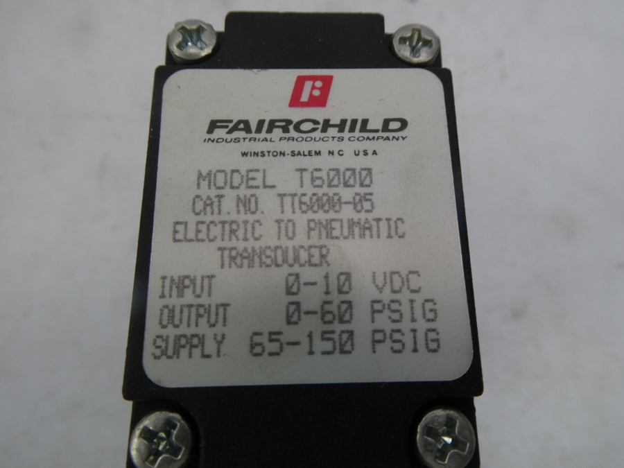 FAIRCHILD TT6000-05 0-10VDC 65-150PSI NSNP