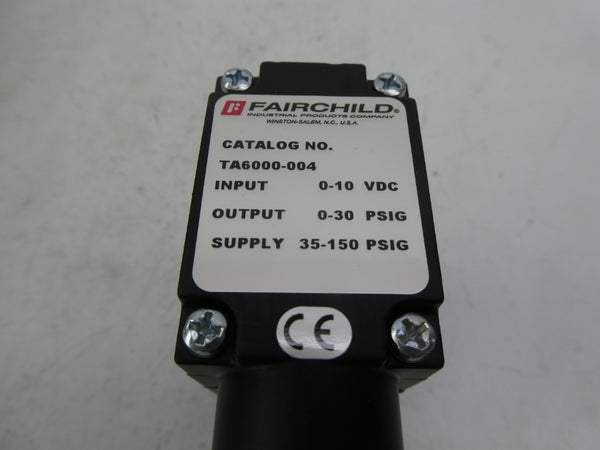 FAIRCHILD TA6000-004 0-10VDC 35-150PSI NSMP