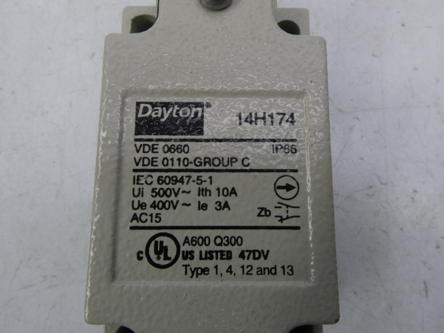 DAYTON 14H174 500V 10A NSNP