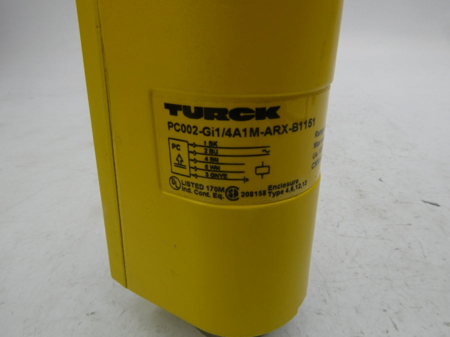 TURCK PC002-GI1/4A1M-ARX-B1151 6831067 NSMP