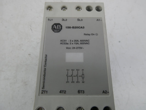ALLEN BRADLEY 156-B20CA3 SER. A 24/275VAC NSMP