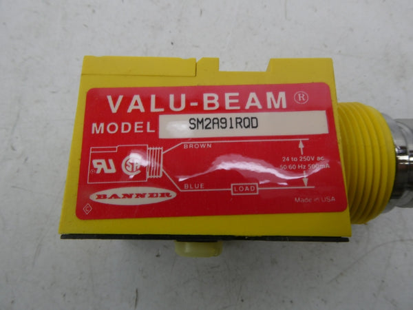 BANNER ENGINEERING SM2A91RQD 26648 24-250VAC (AS PICTURED) NSMP