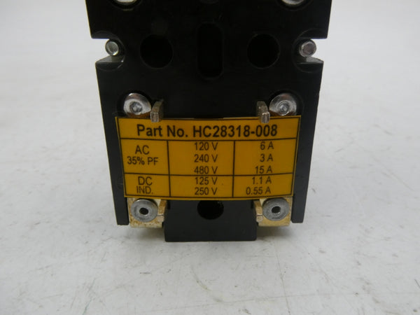 HUBBELL HC28318-008 480V 15A NSNP