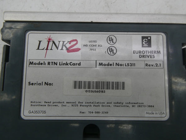 EUROTHERM L5311 REV. 2.1 NSNP