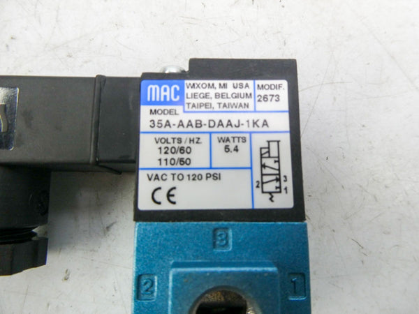 MAC 35A-AAB-DAAJ-1KA 110/120V 120PSI NSMP