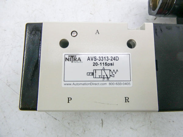 NITRA AVS-3313-24D 24VDC 20-115PSI NSMP