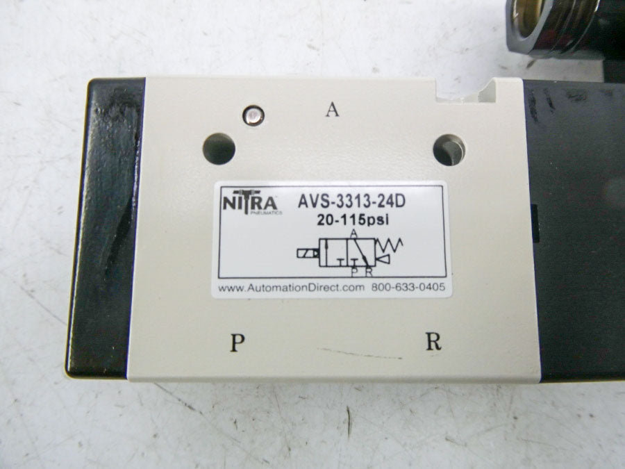 NITRA AVS-3313-24D 24VDC 20-115PSI NSMP