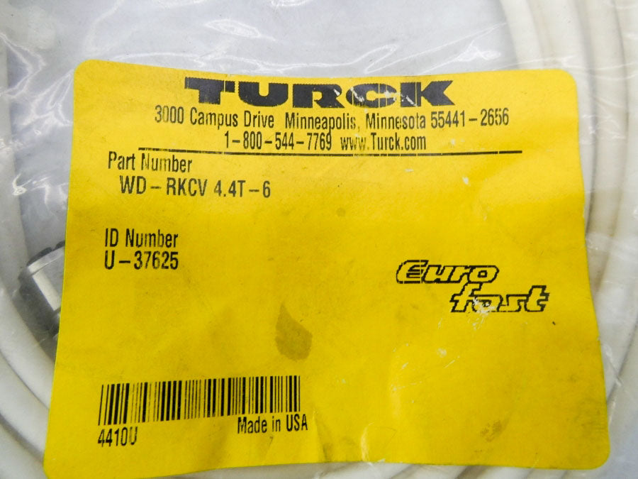 TURCK WD-RKCV4.4T-6 U-37625 NSMP
